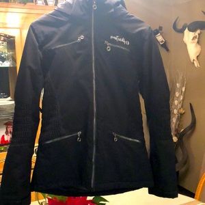 Womens size Medium Planet Earth winter coat.